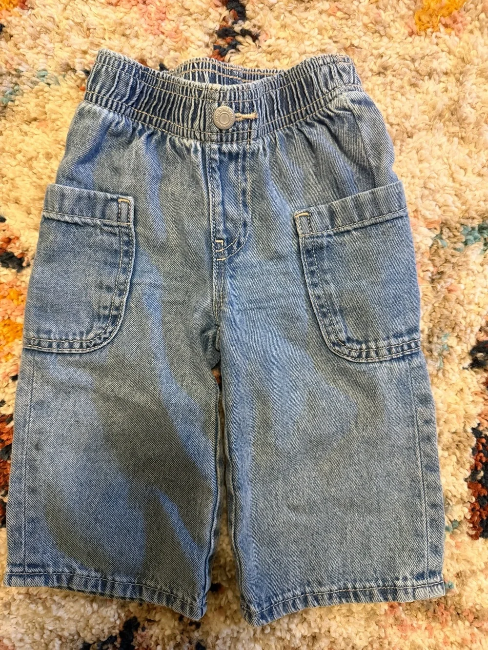 Set of 3 Old Navy Denim Pants 12-18 month